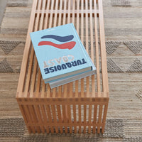 Slatted Wood Bench