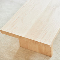 Solid Wood Bench