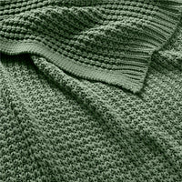 Chunky Knit Organic Throw