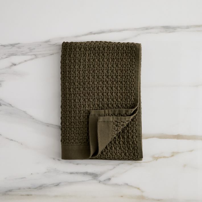 Organic Plush Waffle Towel