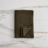 Organic Plush Waffle Towel