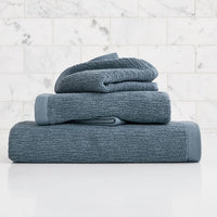 Organic Quick-Dry Textured Bath Towel Sets