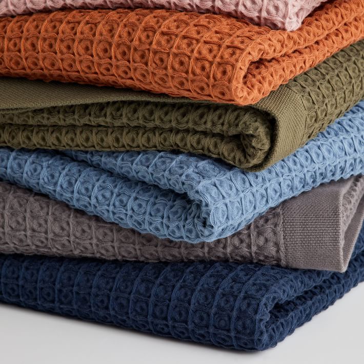Organic Plush Waffle Towel
