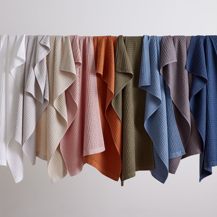 Organic Plush Waffle Towel