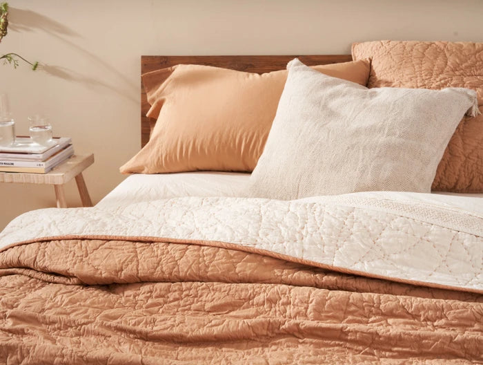 Manzanita Organic Hand-Stitched Quilt