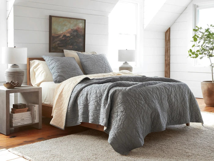 Manzanita Organic Hand-Stitched Quilt