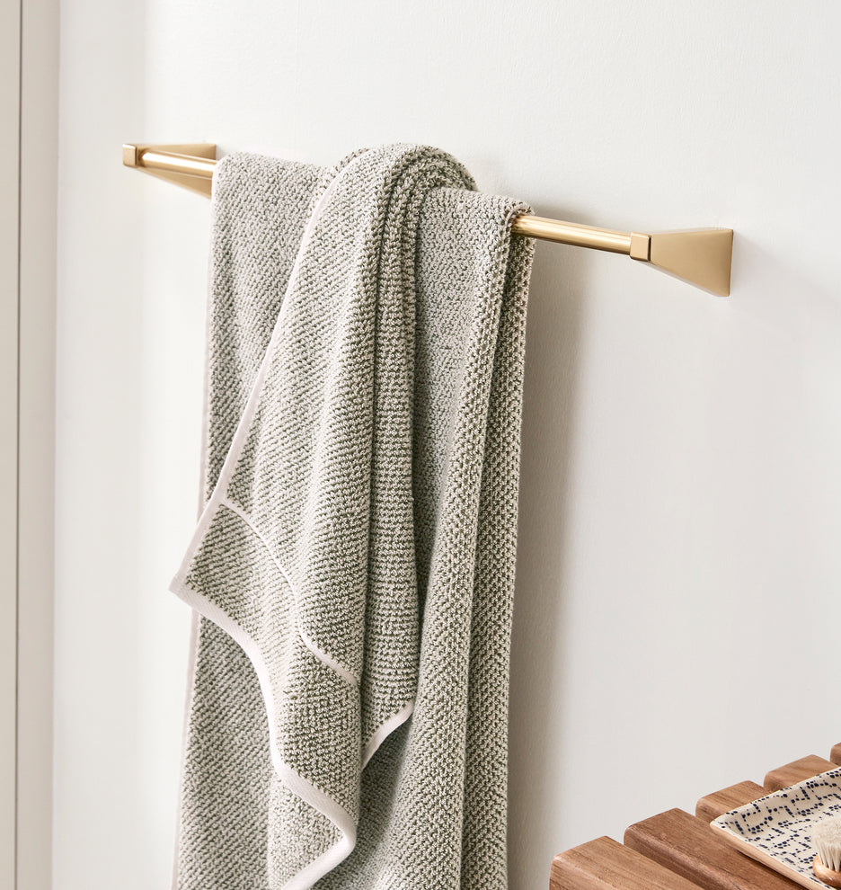 Organic Cotton Heathered Towels