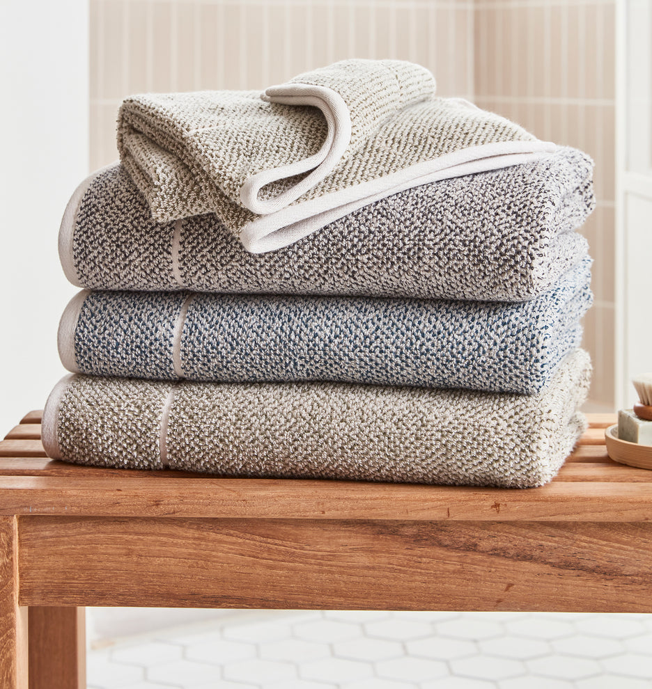 Organic Cotton Heathered Towels