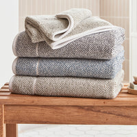 Organic Cotton Heathered Towels