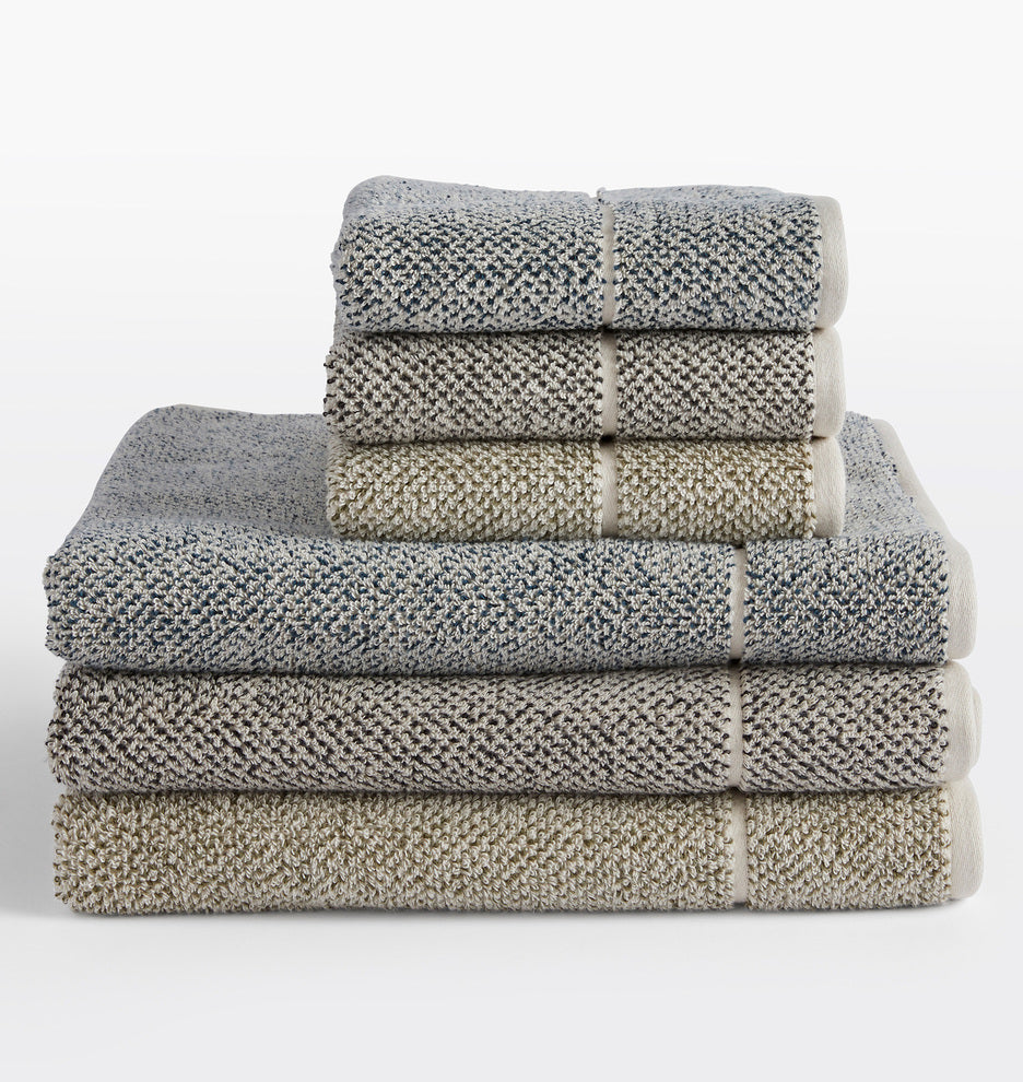 Organic Cotton Heathered Towels