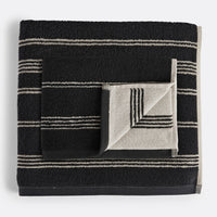 Organic Cotton Striped Terry Towels