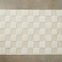 Checkered Wool Rug