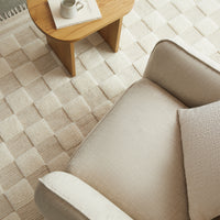 Checkered Wool Rug