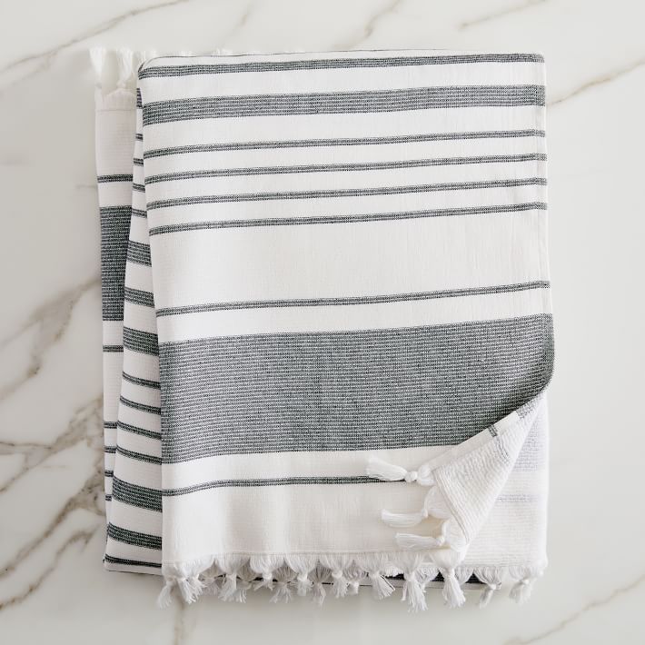 Organic Turkish Tassel Towels