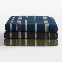 Organic Cotton Striped Terry Towels