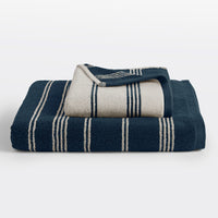 Organic Cotton Striped Terry Towels