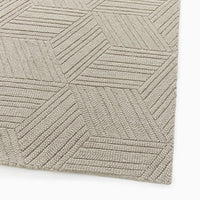 Textured Hexagon Rug